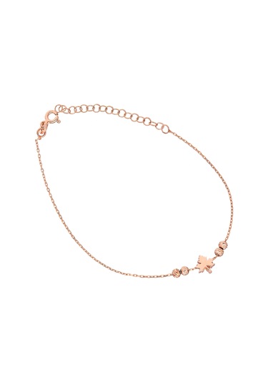 Glorria Gümüş Yaprak Halhal N11.145 Gümüş