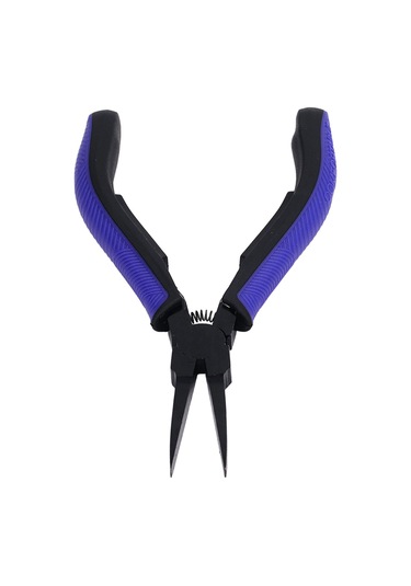 Düz Burunlu Pense Karbon Çelik Çeneli Tpr Saplı Mücevher Yapımı Pensesi Dıy Elektronik Aleti