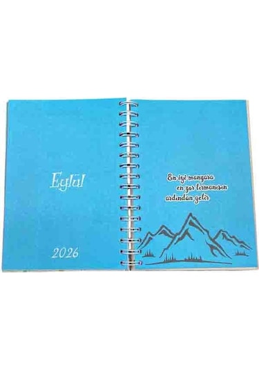 Lizy 2025 Eylül - 2026 Aralık Ciltli Akademik Ajanda Tasarım-7 Sarı