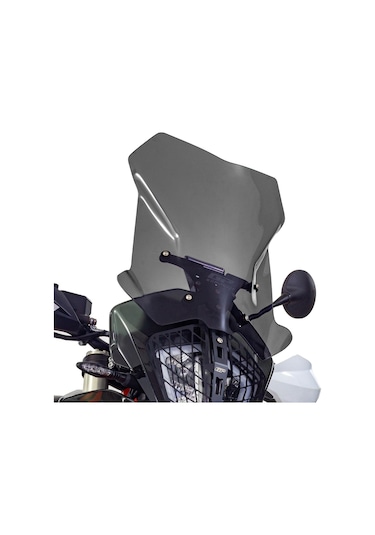 GP Kompozit KTM 790 / 890 ADV / ADV R 2021-2022 Uyumlu Ön Cam Füme 47 cm