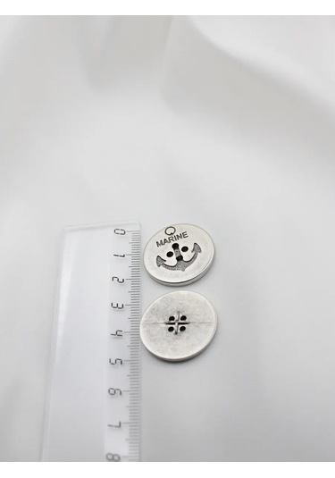 The New Button 25 Mm 12 Adet Çapa İşaretli Düğme 281042361