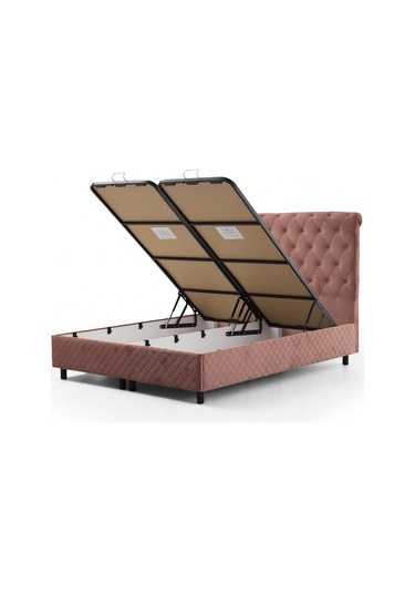 90x190 Sonata Baza+başlık Gül Kurusu