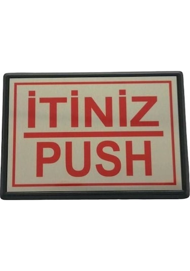 Cemax Yönlendirme Küçük İtiniz Push 10x7 Cm