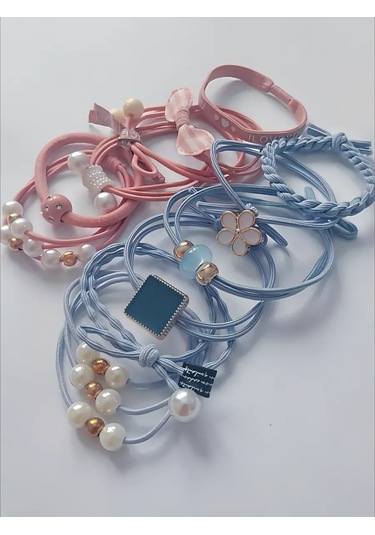 Mını Shop Msk 12'li Saç Lastiği Seti 200337533 Beyaz