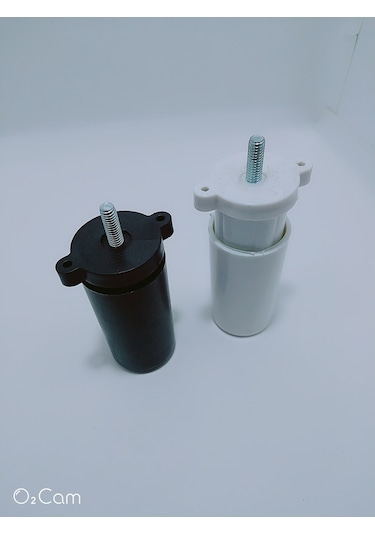 Serrahırdavat 10X15 Cm Baza Ayağı Orta Ayak Ayarlanır Beyaz-Siyah-Kahve