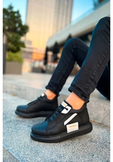 Ch131 - Gst Frogner Erkek Bot Sıyah/beyaz Çok Renkli