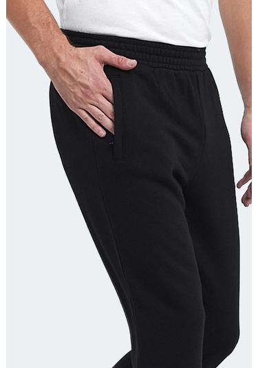 Slazenger Samouel In Erkek Cepli Siyah Eşofman Altı Siyah