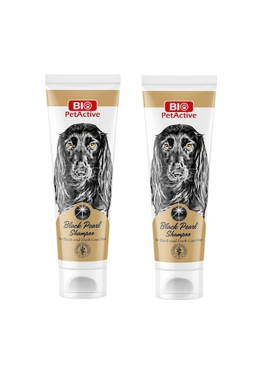 Bio Petactive Black Pearl Shampoo Siyah Tüylü Köpek Şampuanı 250 Ml X 2 Adet