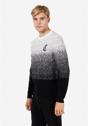 Colins Regular Fit Yuvarlak Yaka Erkek Siyah Kazak Cl1071056 Q1.v1 Blk Siyah