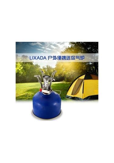 Maoyaya Açık Kamp Piknik Sobası Kafaları Katlanabilir, İçilebilir Gümüş