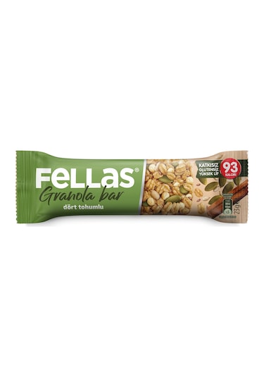 Dört Tohumlu Granola Bar 23 G X 12 Adet