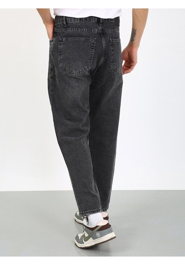 Boyfriend Şimşek Desenli Füme Jean-füme - 32 Füme