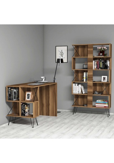 Variant Extra Çalışma Masası Ve Kitaplık Takımı