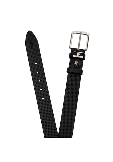 Pierre Cardin Deri Erkek Kemer En 4 Cm Pc-2099 Siyah