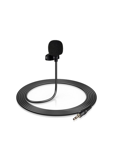 Reedark "mini Klipsli Lavalier Mikrofon - 3 Metre Kablo, Canlı Yayın & Kayıt İçin, Bilgisayar/kamera Uyumlu"