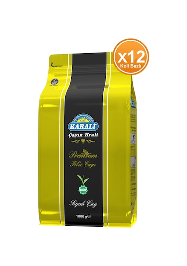 Karali Premium Filiz Dökme Çay 12 x 1 KG