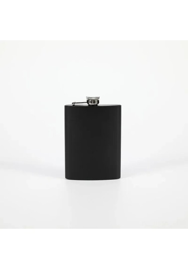 Vkemall Siyah Taşınabilir Dış Mekan Çelik Kettle - 6 Ons Kapasite, Taşınabilir Tasarım