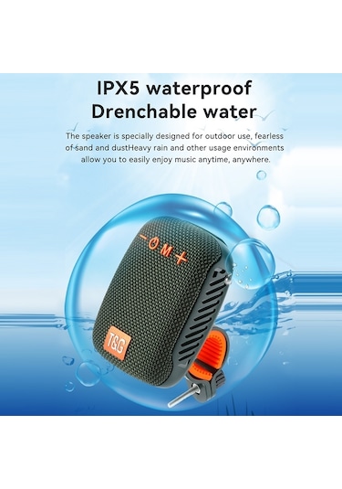 T&g Tg-392 Tws Kablosuz Bluetooth Ipx5 Su Geçirmez Hoparlör