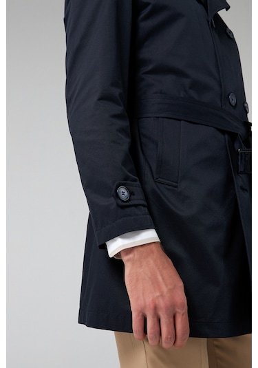 Ds Damat Regular Fit Lacivert Düz Pardösü - Trençkot 2hcp835260360 Lacivert