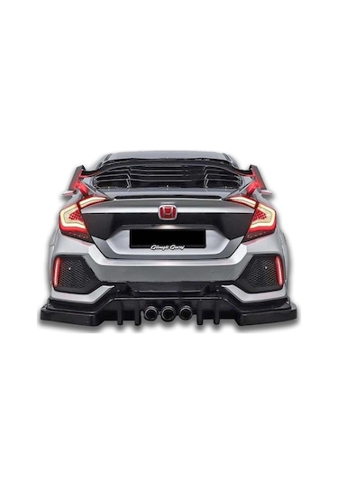 Civic Fc5 6 Parça Arka Tampon Flap Plastik