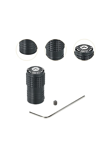 Suntek Ocak Vana Düğmesi Kullanımı Kolay Evrensel Ateş Siyah