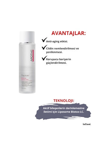 Apothe Peptide 11 Botulinum Ess. Toner 250 Ml Botulinli Peptid Toner Özü