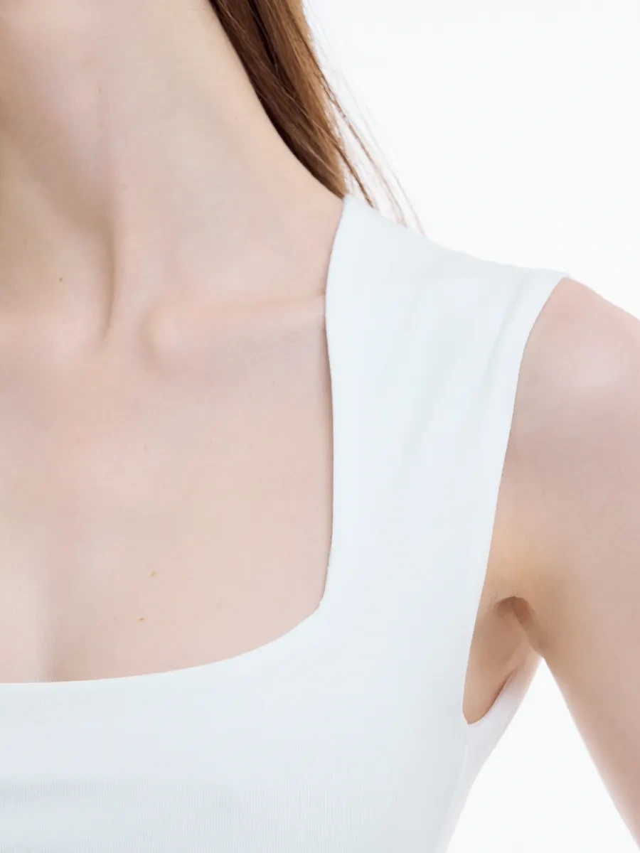 Tvoe Kare Yaka Atl 444802916 Beyaz