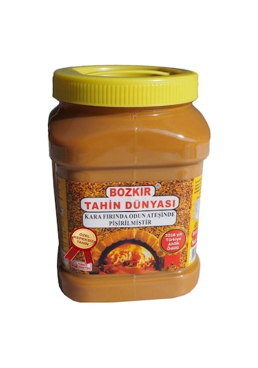 Bozkır Tahin Dünyası Odun Ateşinde Kepeksiz Bozkır Tahini 935 G