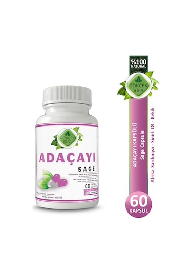 Gökçek Şifa Adaçayı ( Sage Capsule) 60 Kapsül
