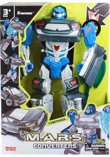 15771 2in1 M.a.r.s Sesli Ve Işıklı Converters Cyberhaul Dönüşebilen Robot 37 Cm