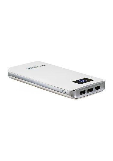 Syrox Powerbank Taşınabilir Batarya Ekranlı 20000mAh PB107 Beyaz