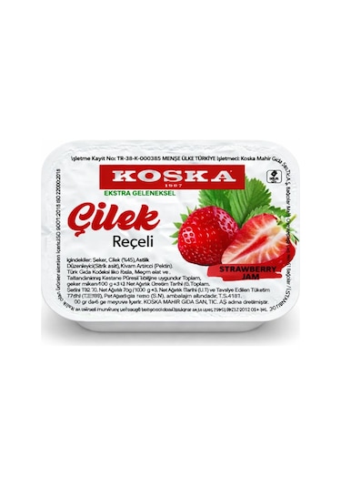Koska Geleneksel Piknik Çilek Reçeli 100 x 20 G