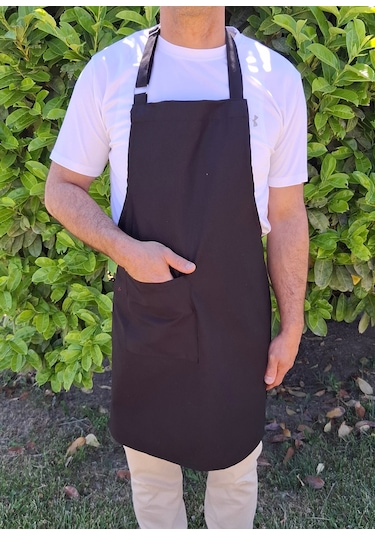 Mutfak Önlüğü Barista Kafe Kasap Restaurant Siyah