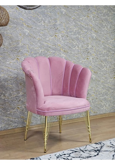 Tekli Gold Kaplama Tel Ayak Papatya Çay Seti Koltuk Takımı , Balk 001