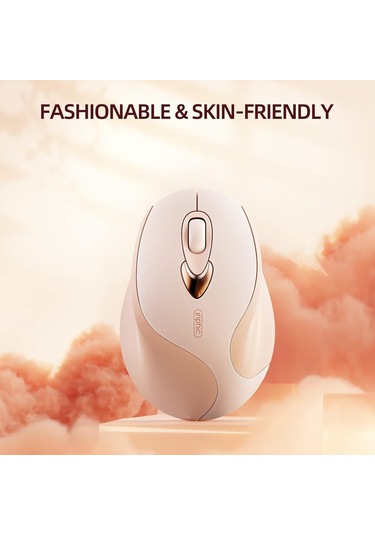 Inphıc M8 Şarj Edilebilir 2.4g Kablosuz Oyun Çalışma Mouse Şık Kızlar Sessiz Fareler