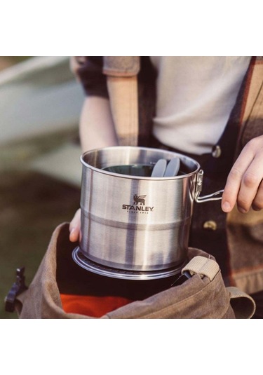Stanley Adventure Paslanmaz Çelik İki Kişilik Pişirme Seti Çok Renkli