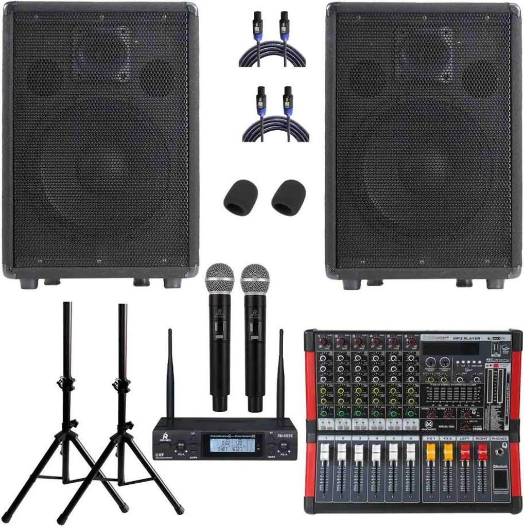 Lastvoice İdeal Plus Paket-4 Okul Tören Ve Canlı Müzik Ses Sistemi Seti