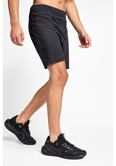 Erkek Koşu Kısa Tayt 25b-1010 SiYAH