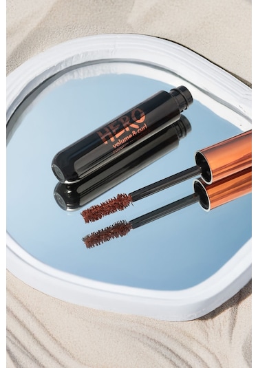 Flormar Hero Volume & Curl Yoğun Hacim Veren Nemlendirici Etkili Maskara 001 Brown Mascara