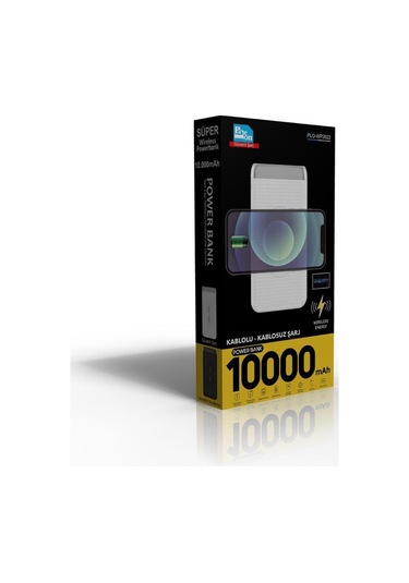 Wıreless Power Bank 10.000 Mah. Paleon Siyah Renk