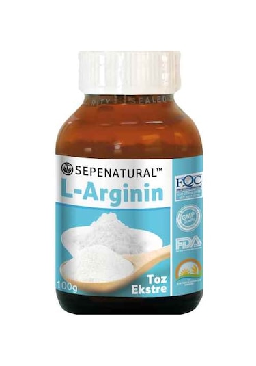 Sepe Natural Arginine Toz Analizli Saf 20 Servis Aromasız 100 G