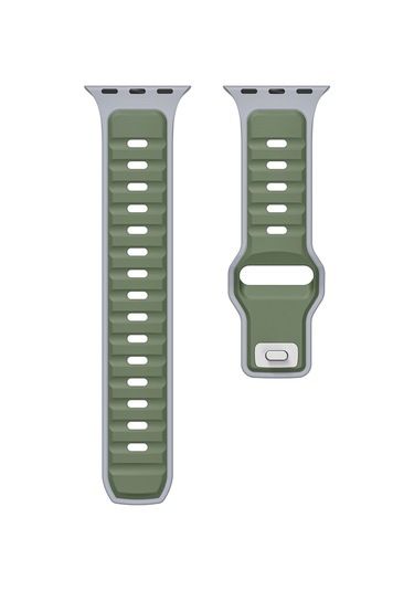 Redmi Watch 5 Active Zore Krd-135 22mm Silikon Kordon Strap Kayış - Açık Mavi-gri
