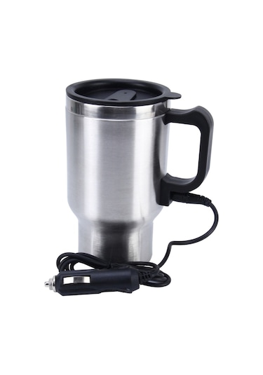 Sones Paslanmaz Çelik Elektrikli Akıllı Kupa 12 V Araba Elektrikli Su Isıtıcısı Isıtmalı Kupa Fincanı Şarj Kupa & Bardak 52819110