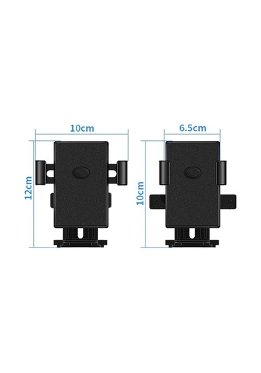 Ebitda Y02 Elektrikli Bisiklet Telefon Tutucusu, Dikiz Aynası Montajı, Çok Renkli, Abs-alüminyum, 4,7-6,8 İnç, Motosiklet-bi Çok Renkli