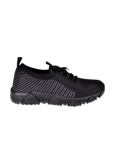 Pullman Triko Hafif Erkek Spor Ayakkabı Sneaker Plm-30504 Siyah Siyah