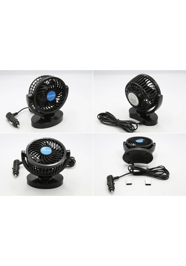 Mitchell Hx-t305 12v 4 İnç Hızkı Turbo Gibi Araç Fanı Araç Vantilatör Serinliğin Yeni Adı