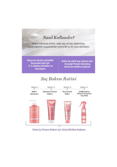 Kundal Ylang Ylang Protein Kompleksi İçeren Onarıcı Bakım Şampuanı 500 ML