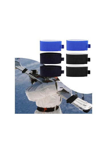 Homyl 6x Kayak Kayışı Taşınabilir Tahtası Bağları Eva Siyah Ve Mavi