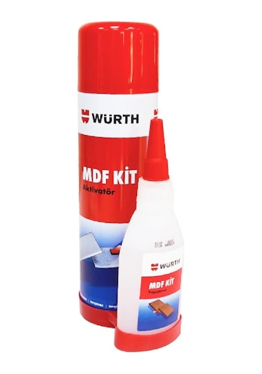 Würth Mdf Kit Aktivatör Hızlı Yapıştırıcı 100 Ml + 500 Ml