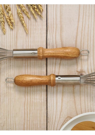 Topichome Ahşap Saplı 32 Cm Güçlendirilmiş Çırpıcı 193051969 Gümüş